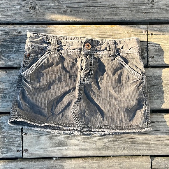 American Eagle Corduroy Mini Skirt - Picture 1 of 6